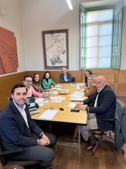 Un momento de la reunión de la Comisión de Alimentos.