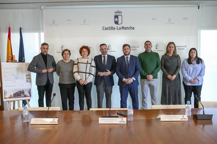 Presentación del centro de formación de alumnos en el sector de la construcción que se llevará a cabo en Toledo.