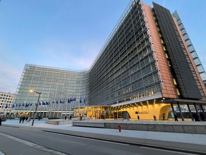 Archivo - Dependencias del Parlamento Europeo.