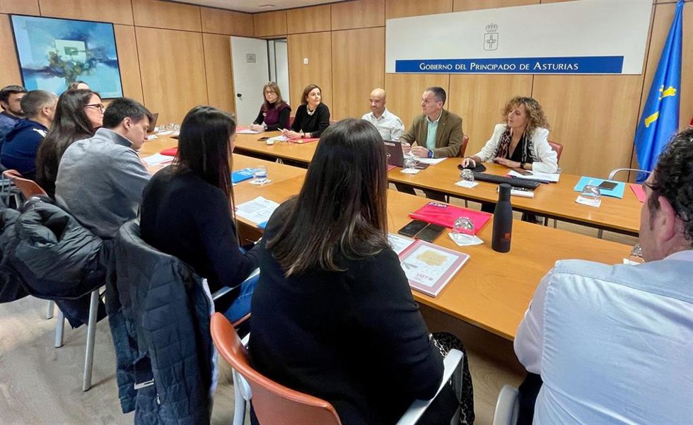 Reunión del acuerdo 'Asturias Educa'