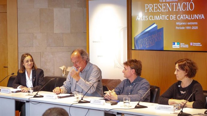 El Meteocat presenta un atlas climático con la cartografía de lluvias intensas y rachas secas