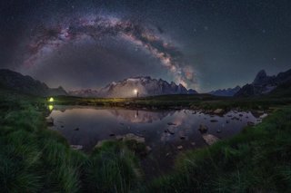 Maladeta infinita, oba de David García, imagen ganadora del Premio Internacional de Fotografía David Gómez Samitier de la DPH