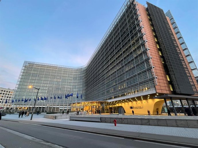 Archivo - Dependencias del Parlamento Europeo.