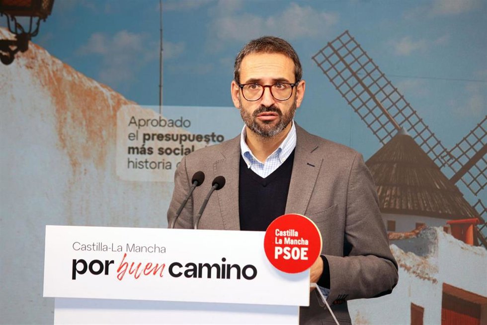El secretario de Organización del PSOE de Castilla-La Mancha y diputado nacional, Sergio Gutiérrez.