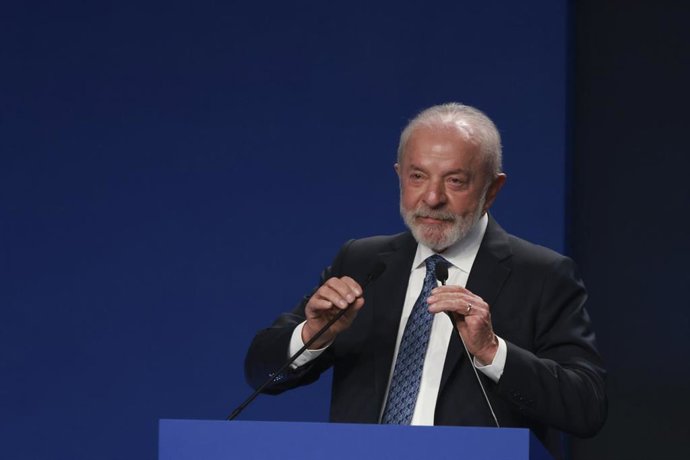 El presidente de Brasil, Luiz Inácio Lula da Silva.