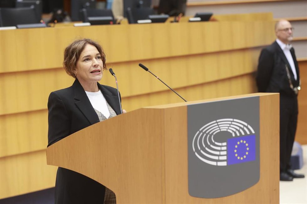 Archivo - La eurodiputada socialista Lina Gálvez, en una imagen de archivo.