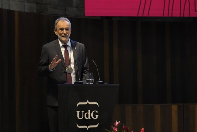 El nou rector de la UdG, Josep Calbó