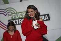 La candidata de Unidas por Extremadura, sobre Yolanda Díaz: "Ha sido un poco fraude para la izquierda"