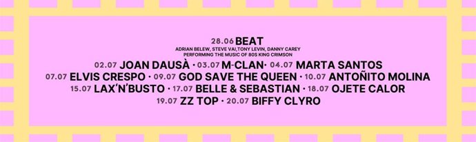 Cartell del Barts Festival