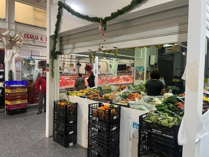 Uno de los mercados municipales