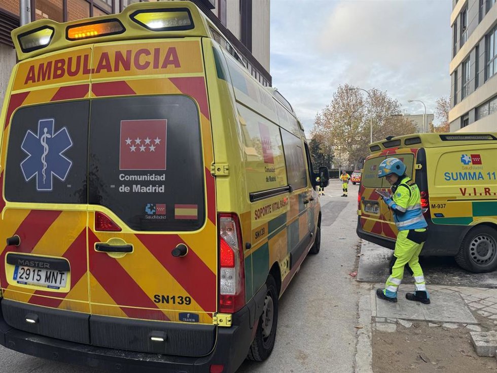 Ambulancias del SUMMA 112