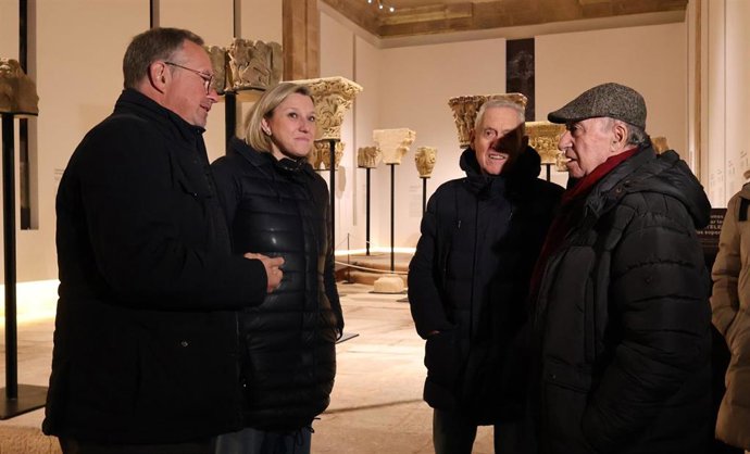 El Monasterio de Santa María la Real de Aguilar (Palencia) incorpora réplicas de capiteles arrancados en 1871