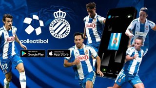 EL RCD Espanyol lanza un álbum oficial de cromos digitales a través de la app Collectibol