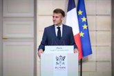 Foto: Macron aboga por que europeos y ucranianos encuentren en "semanas" el modo de retomar discusiones con Putin