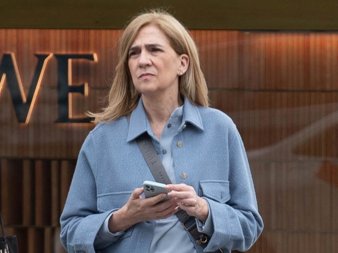 Archivo - La Infanta Cristina En Una Imagen Reciente