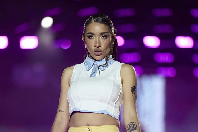 Archivo - La cantante María Becerra 