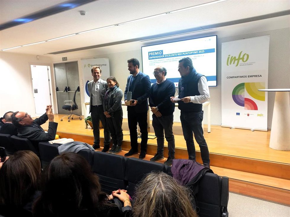 San Javier, reconocido como Faro del Emprendimiento de la Región de Murcia