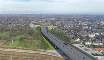 Tramo de la autopista A-59 en la que actuará Hochtief (ACS)