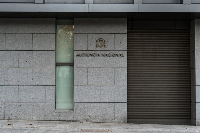 Exterior de la Audiencia Nacional.