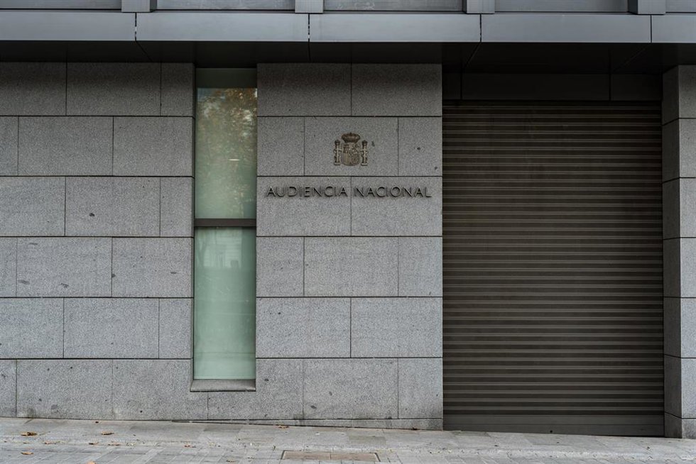 Exterior de la Audiencia Nacional.