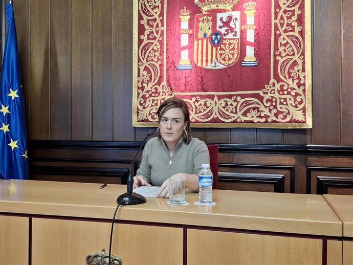 Archivo - La delegada del Gobierno en Navarra, Alicia Echeverría.