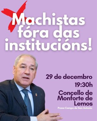 Imagen del cartel de la manifestación.