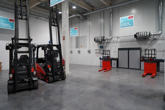 Nou centre de Linde Material Handling Ibérica a Mercabarna