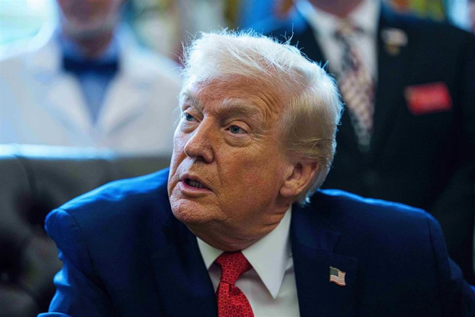 El presidente de Estados Unidos, Donald Trump, durante un acto en la Casa Blanca (archivo)