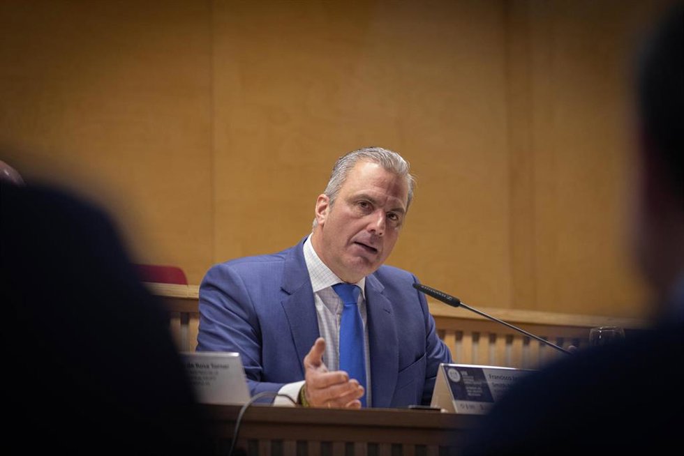 Archivo - El portavoz de Vox en el Ayuntamiento de Madrid, Javier Ortega Smith.