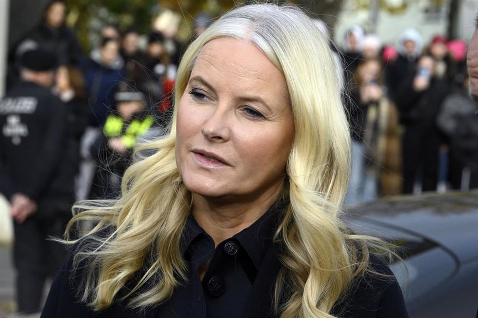Archivo - La princesa Mette-Marit de Noruega durante una visita a Alemania en noviembre de 2023 (archivo)