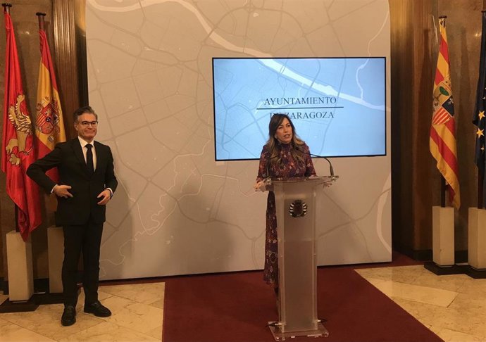 La alcaldesa de Zaragoza, Natalia Chueca