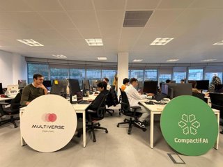 Las nuevas oficinas en Madrid de Multiverse Computing.