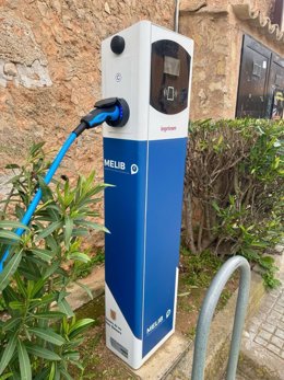 Punto de recarga de la red Melib.