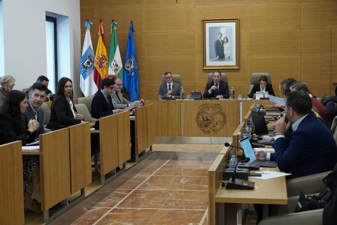 Pleno de la Diputación de Huelva.