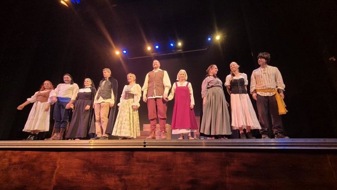 Ganadores del primer premio de la XLII Muestra de Teatro de la Diputación de Valladolid.