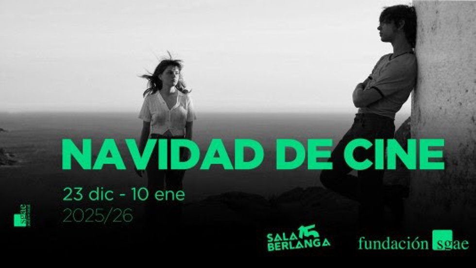 Cartel de Navidad de cine en la Sala Berlanga con las mejores películas españolas del año