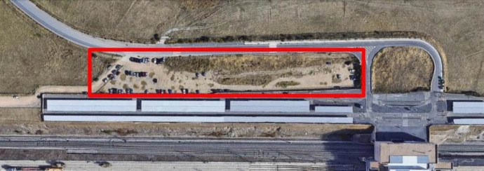 Ampliación del aparcamiento de la estación Segovia-Guiomar.