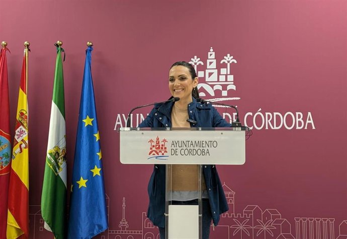 La viceportavoz del PSOE en el Ayuntamiento de Córdoba, Carmen González.