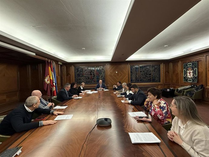 Imagen de la Junta de Gobierno Local del Ayuntamiento de León celebrada este viernes.
