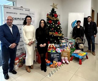 Campaña de donación de juguetes.