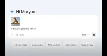 Gemini identifica los vídeos generados por la IA de Google