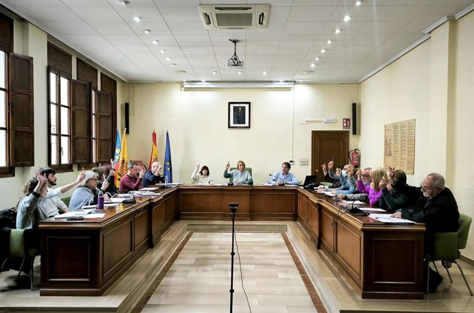 Ple de l'Ajuntament de Benetússer