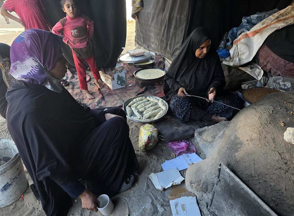 Imagen de archivo de una cocina en la Franja de Gaza 
