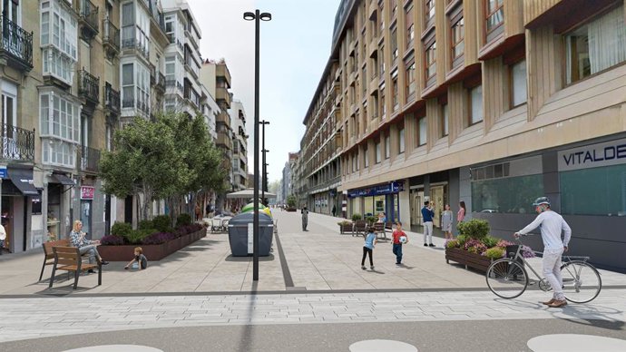 San Antonio kalearen infografia