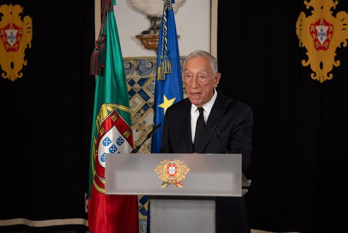 Archivo - El presidente de Portugal, Marcelo Rebelo de Sousa