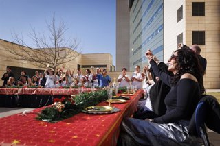 Felicitación del Clínico San Cecilio de Granada por la Navidad