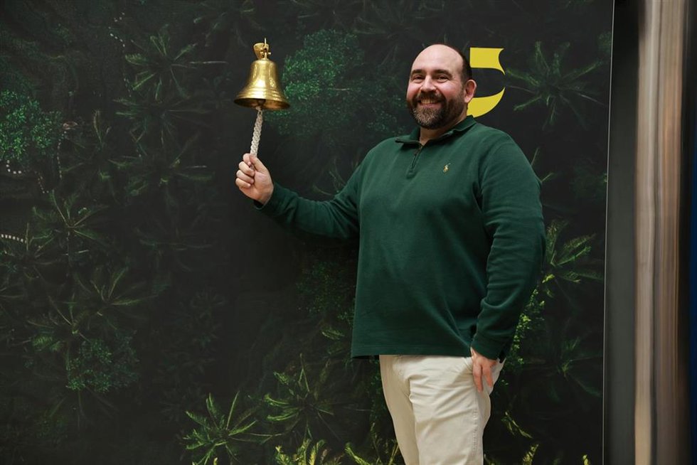 El fundador y CEO de GrandVoyage, Arvin Abarca.