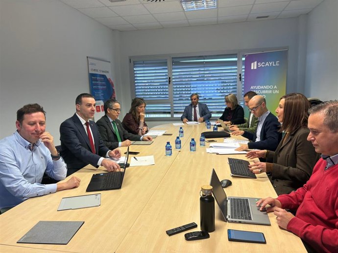 La Fundación Centro de Computación de Castilla y León (Scayle) ha celebrado este viernes en León una nueva reunión de su patronato.