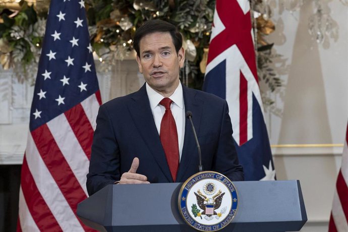 El secretario de Estado de Estados Unidos, Marco Rubio