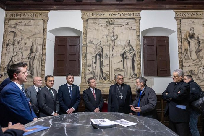 El presidente de Castilla-La Mancha, Emiliano García-Page, ha participado este viernes en la inauguración del centro de interpretación Civilla en Albacete
